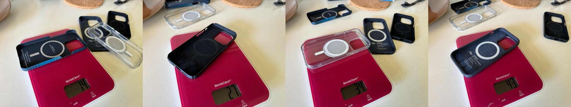 Perfect iPhone 15 Pro case is… Peak Design? Spigen? Mous? Pitaka?… weight