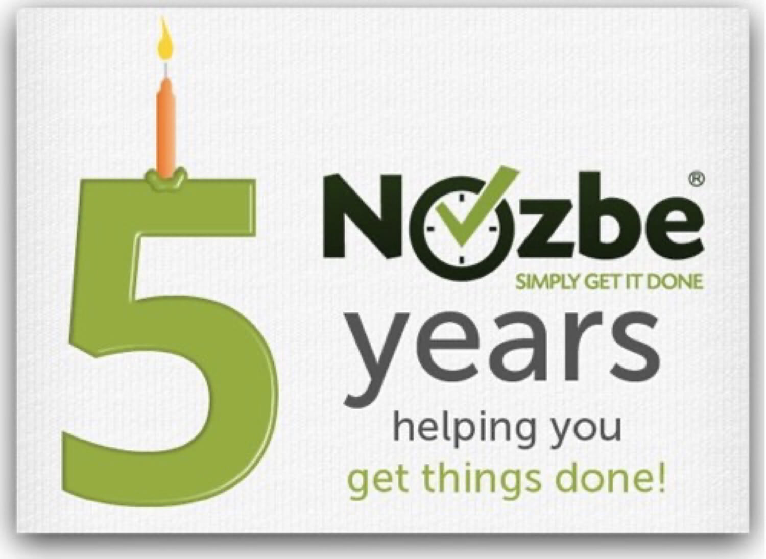 5 years helping folks get things done