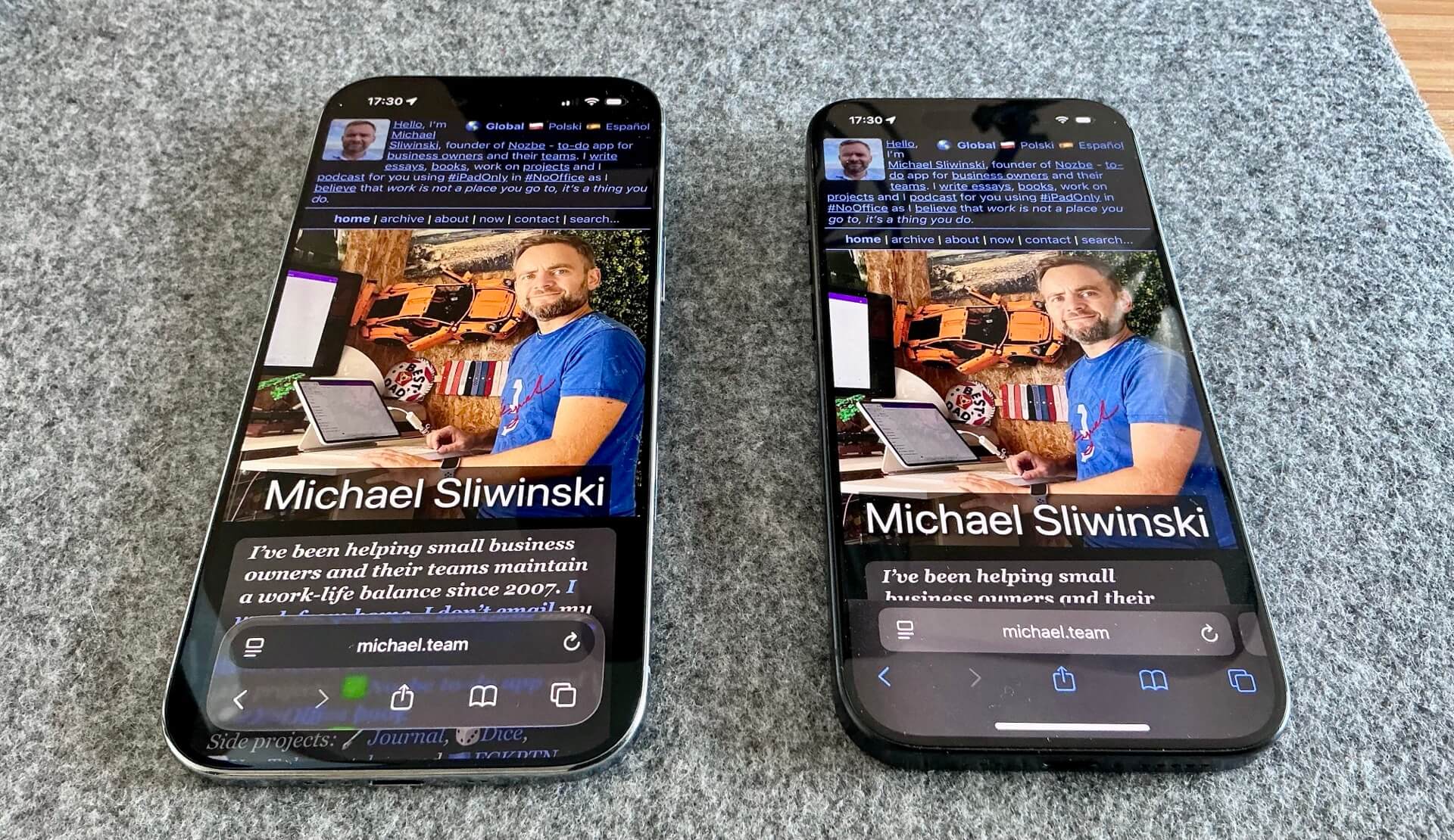 Air - first impressions of the thinnest iPhone ever… screen