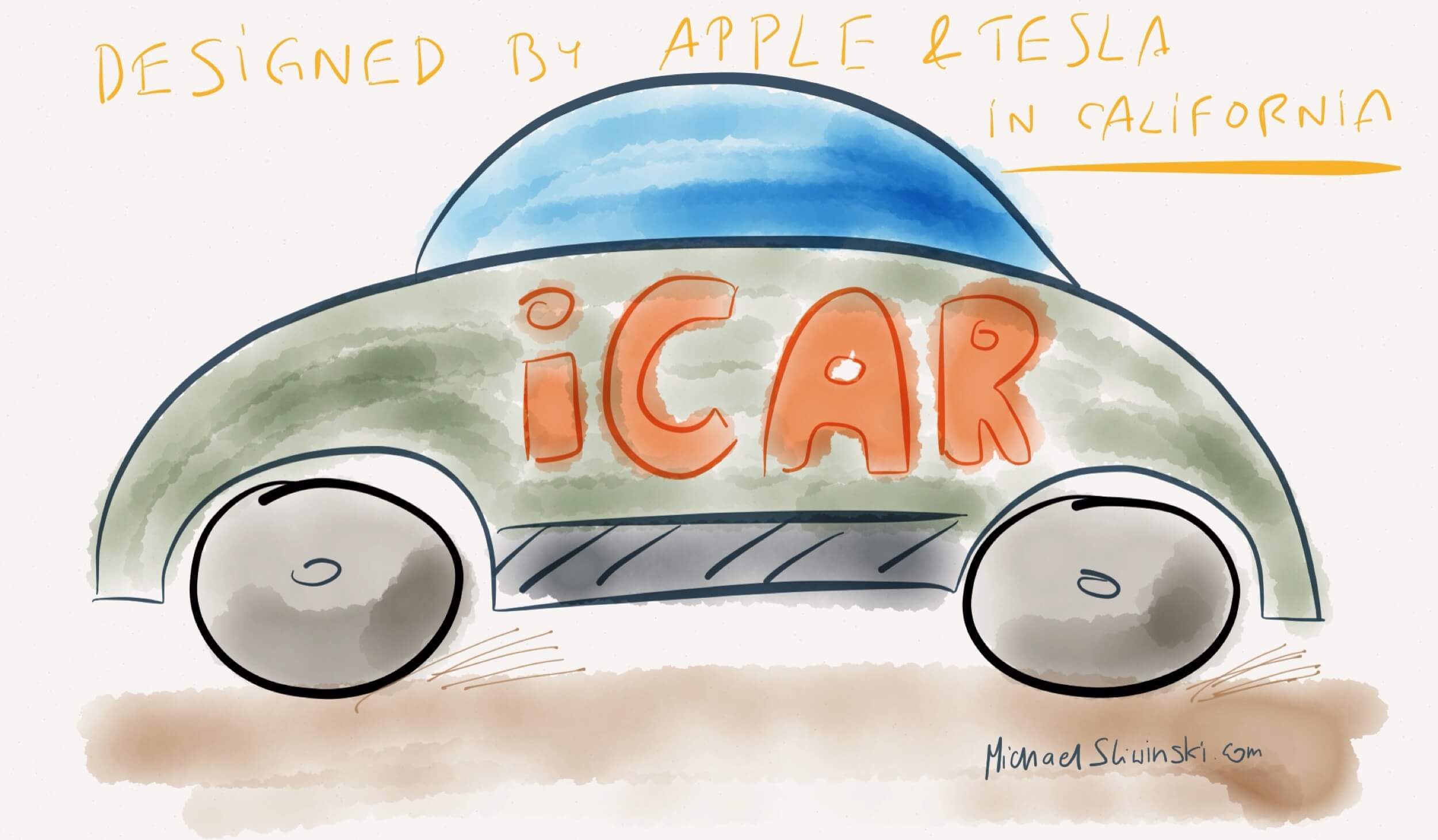 Apple’s next big thing? iCar. Why Apple buying Tesla actually makes sense.
