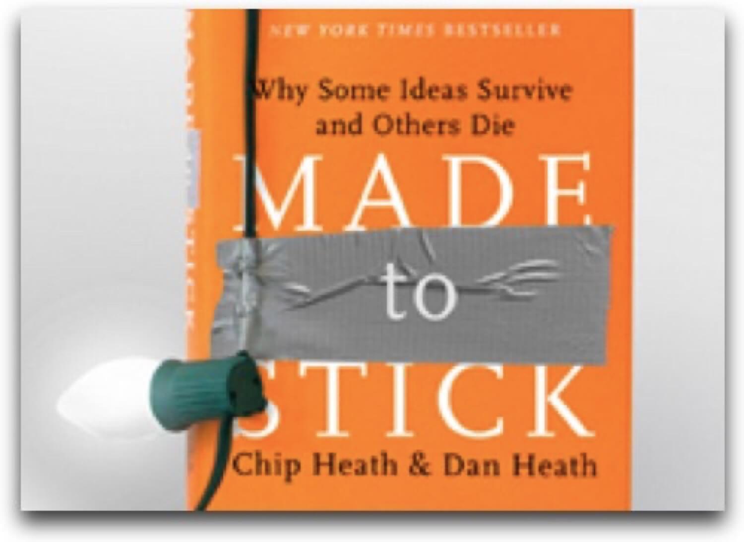 Audiobook of the week: Made to Stick by Chip and Dan Heath