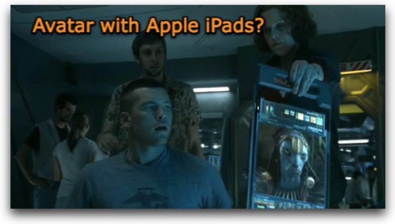 Avatar - massive usage of Apple iPads and Touch Computing