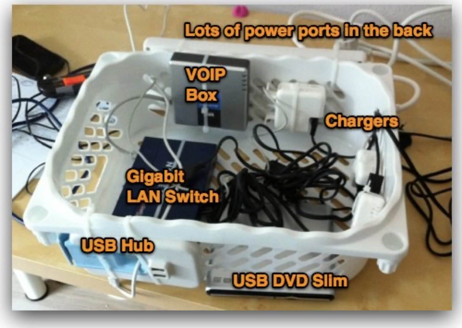 Cable management in my home office 2011 6