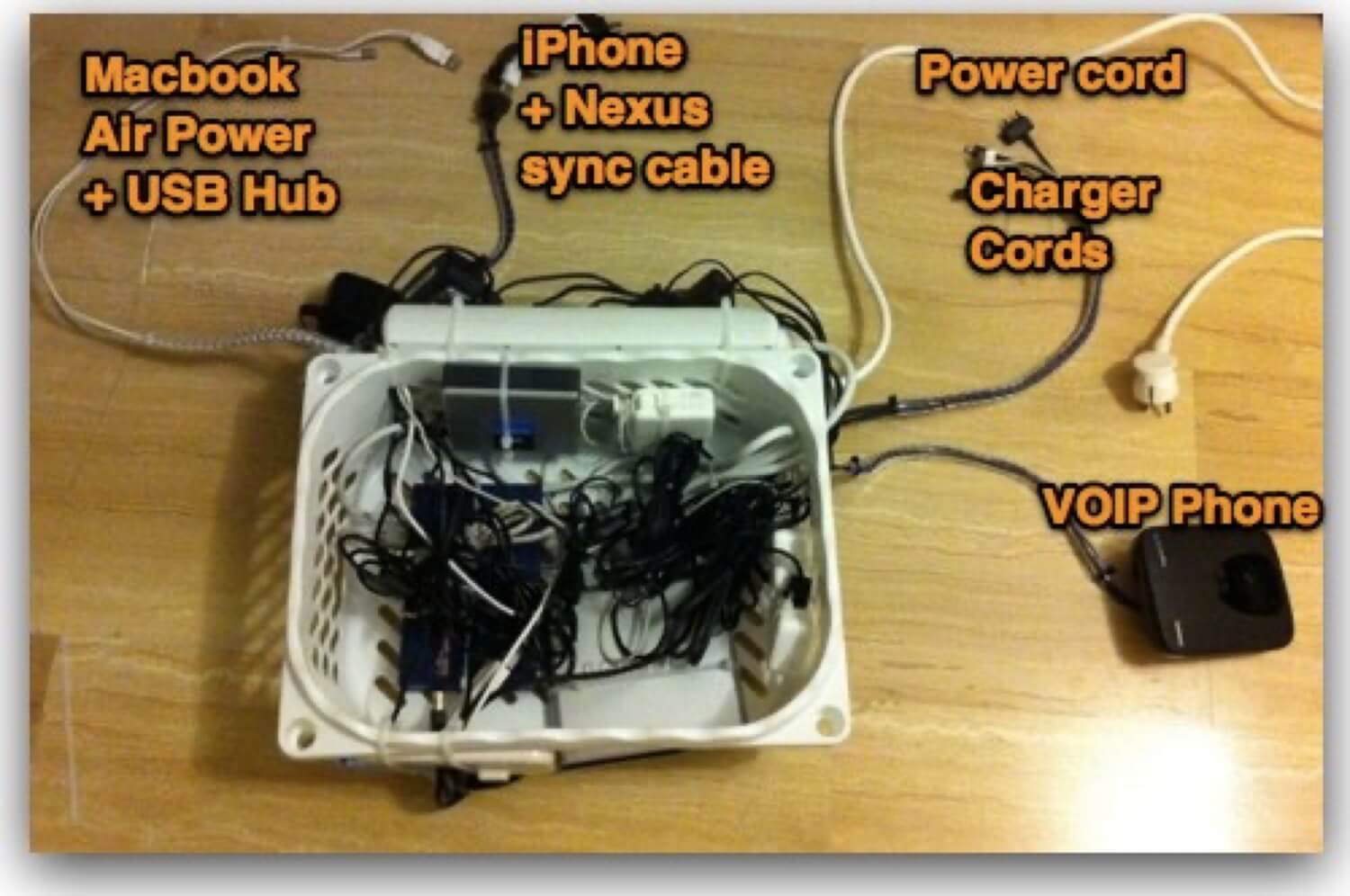 Cable management in my home office 2011 7