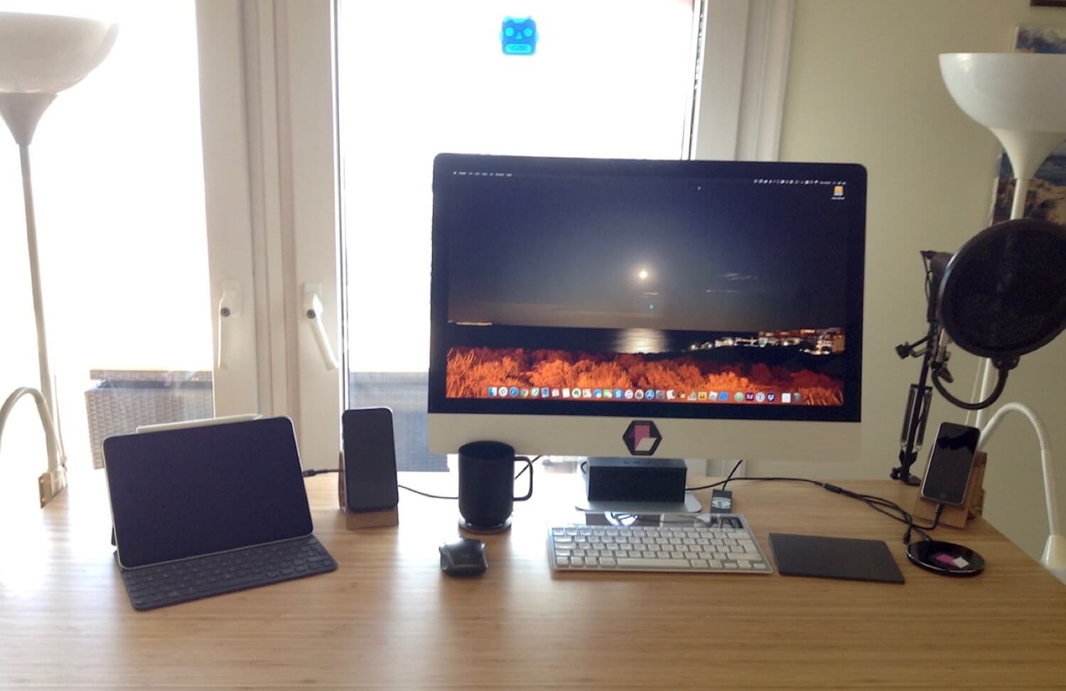 What’s on my desk? Here’s my re-designed stand up desk for 2020.