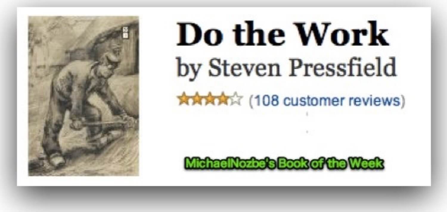 Do the Work by Steven Pressfield - book of the week