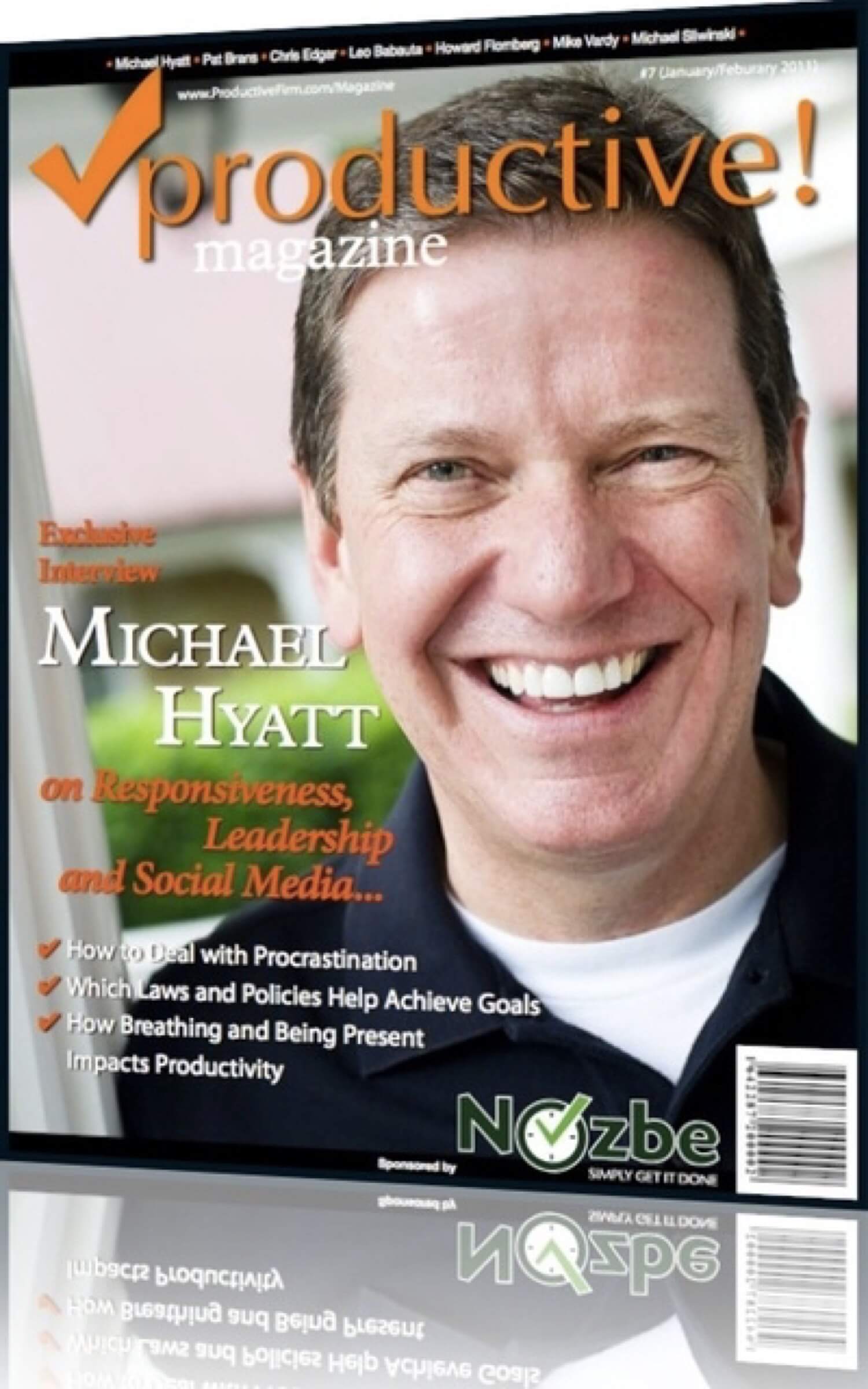 Download Productive Magazine #7 with Michael Hyatt about productivity, leadership and social media