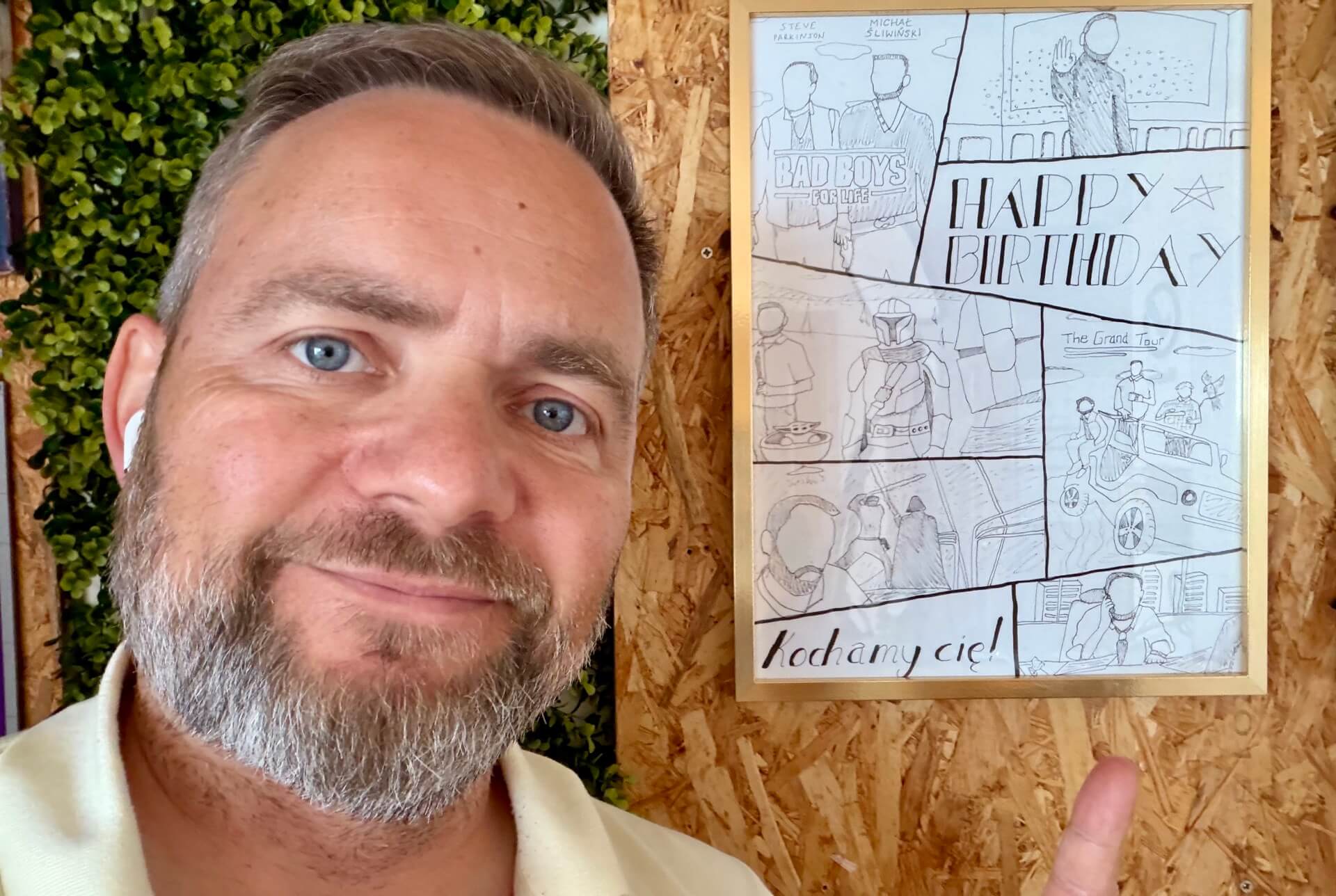 47 - the four-seven of my birthdays… thanks to my daughters!
