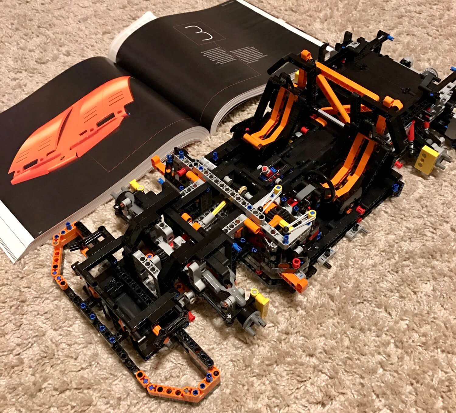 Lego Porsche 911 GT3 RS custom build is brilliant in every way