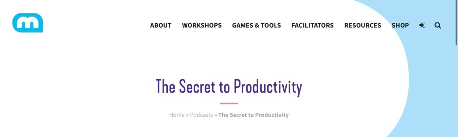 On the Happy Melly podcast - The Secret to Productivity