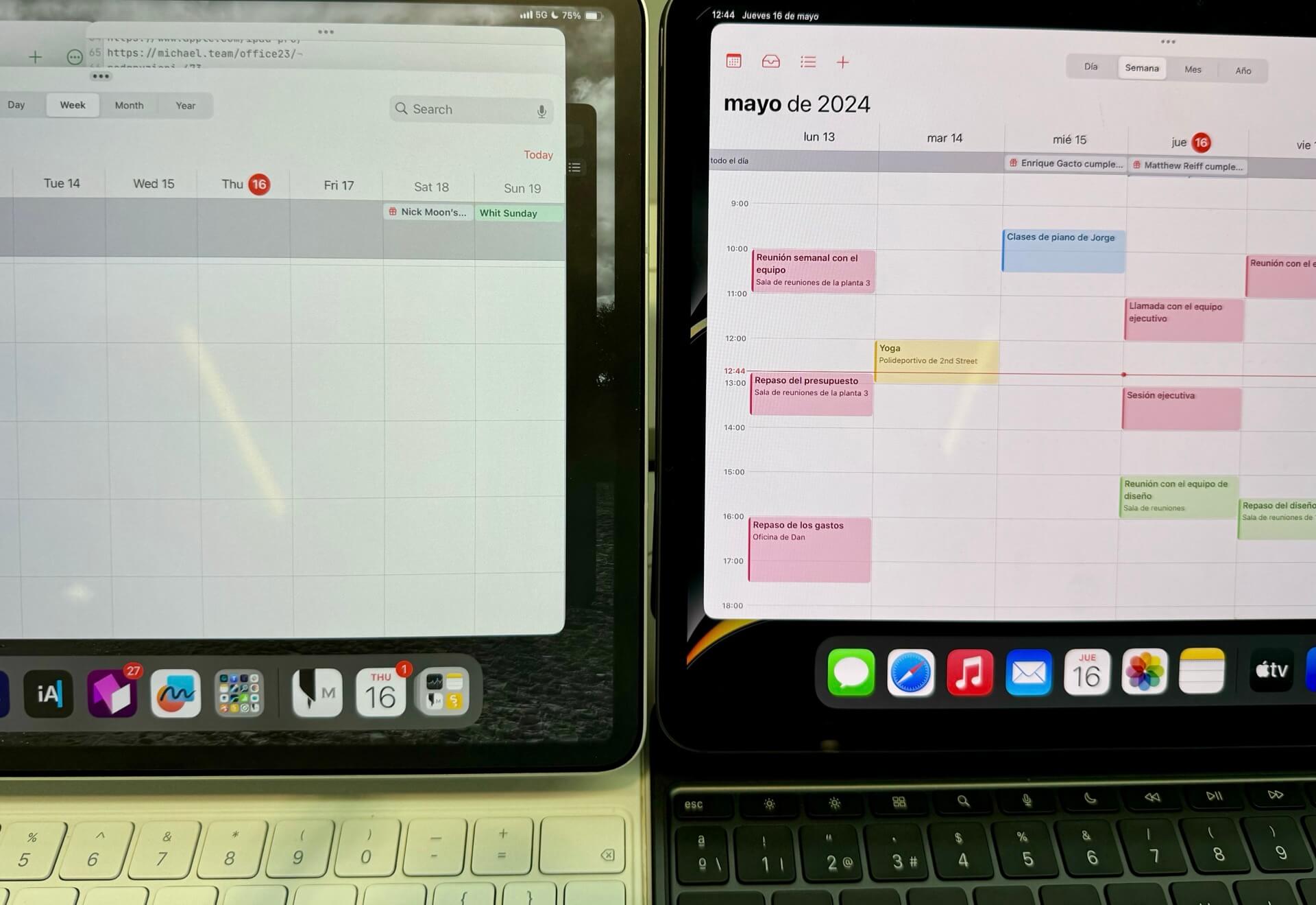 Second impressions of the all-new M4 13” iPad Pro - it’s thin and light! bright