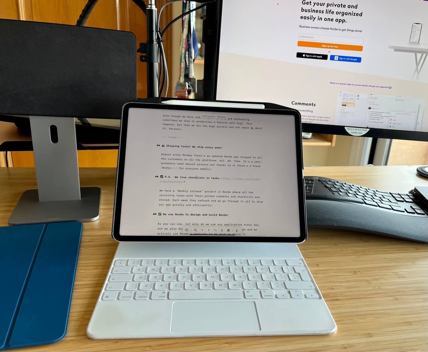 Why I must work on the iPad - the most versatile computer ever - M1 iPad Pro 13” review after 2 years magic keyboard