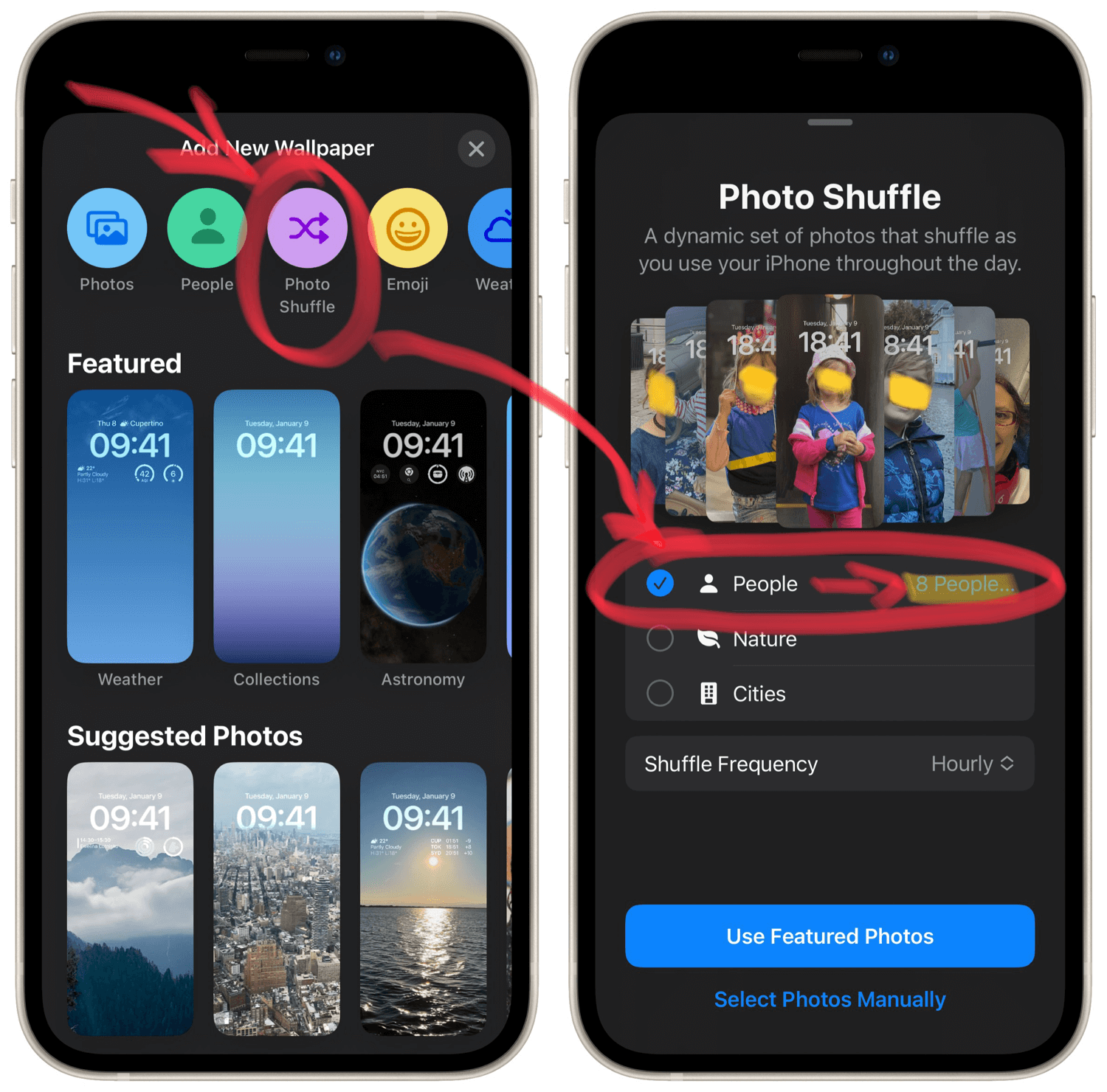 how to set lock screen photo on iphone 11