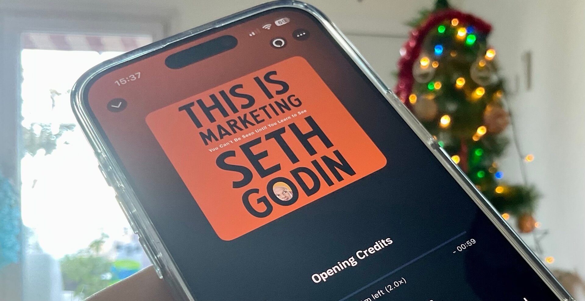 This is marketing by Seth Godin - (audio) book of the week