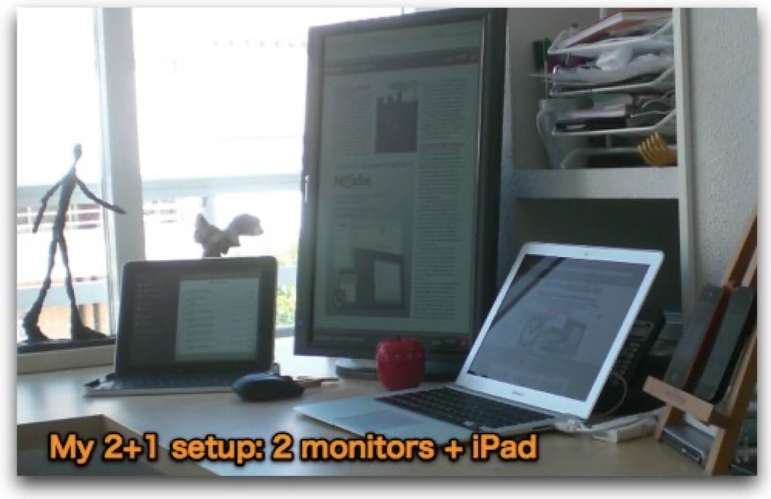 Multiple Monitors boost productivity… a lot