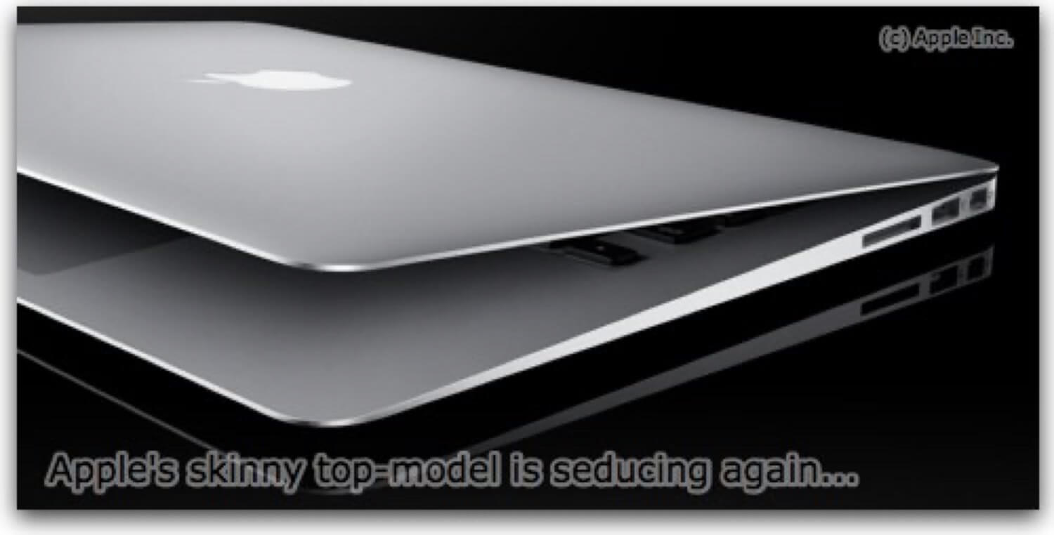 New Macbook Air seduces me again…