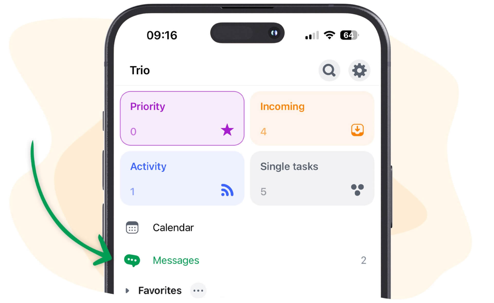 💬 Messages in a productivity app?