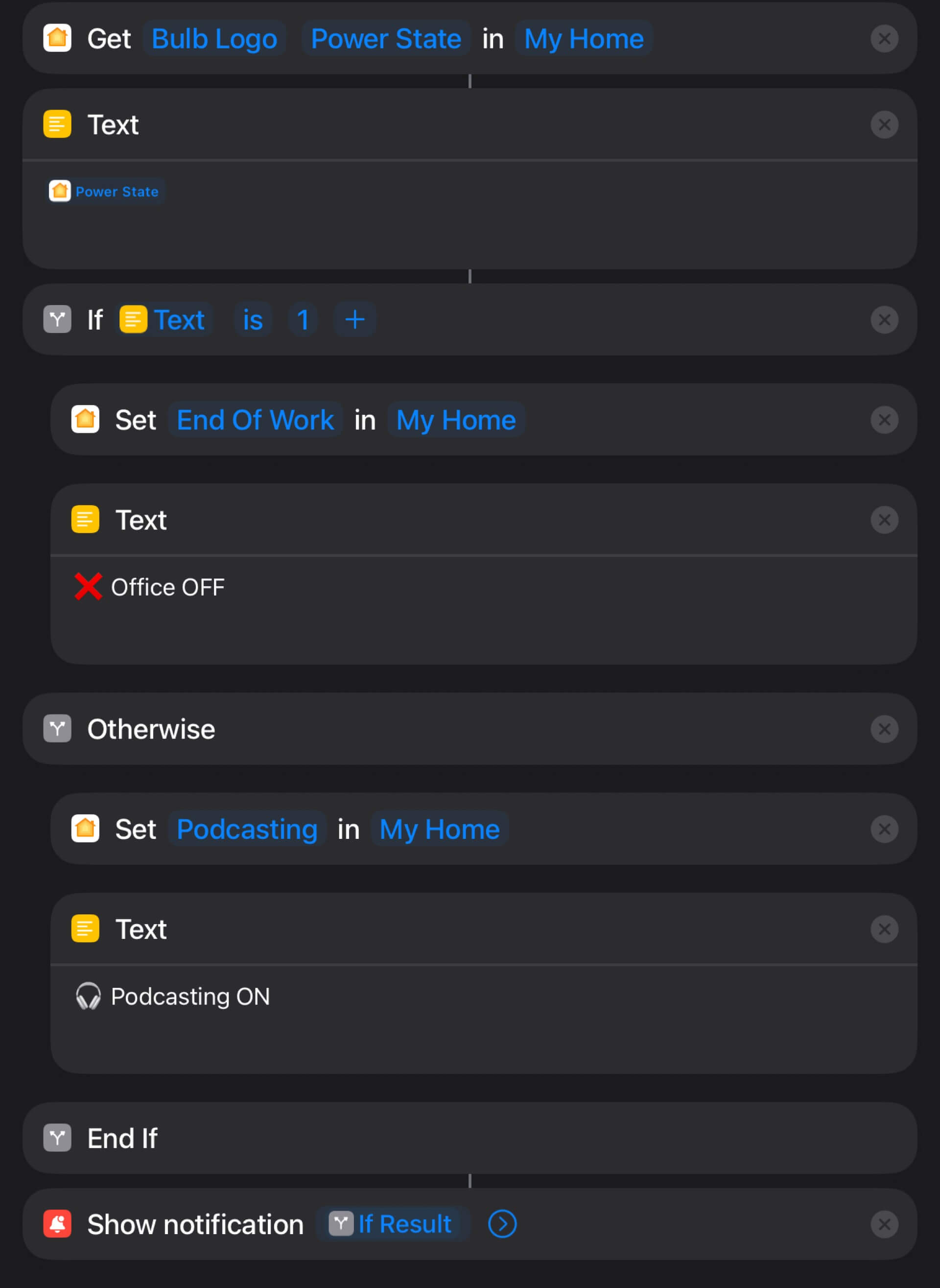 Automating Home Office with NFC tags and Homebridge podcasting