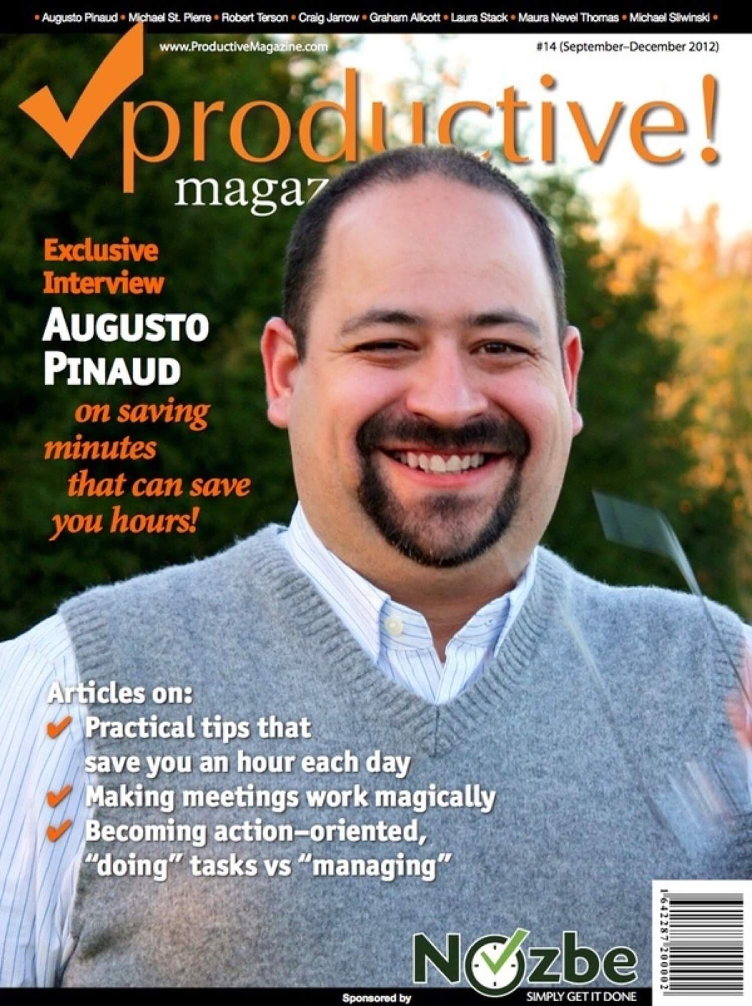 Productive! Magazine 14 with Augusto Pinaud