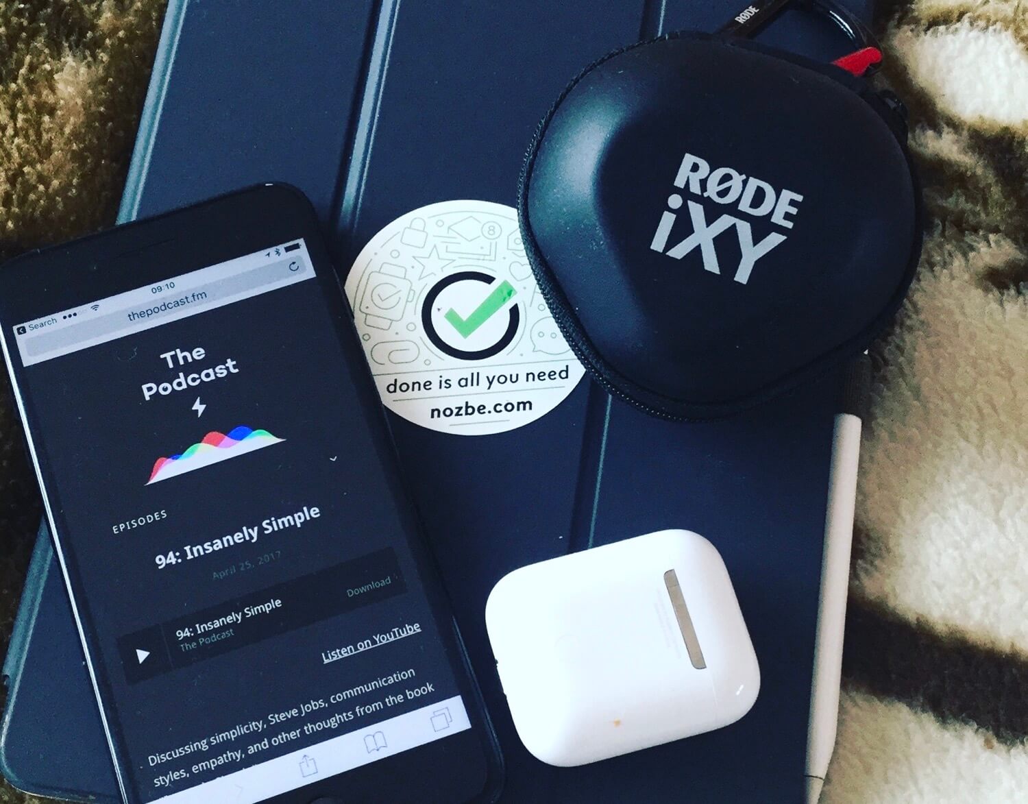 Zestaw podcastowy iPadOnly - jak podróżować i nagrywać podcasty bez utraty jakości :-)