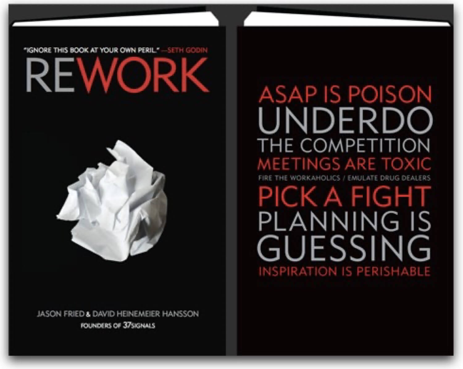 Review of 37signals’ cookbook called REWORK - getting business done