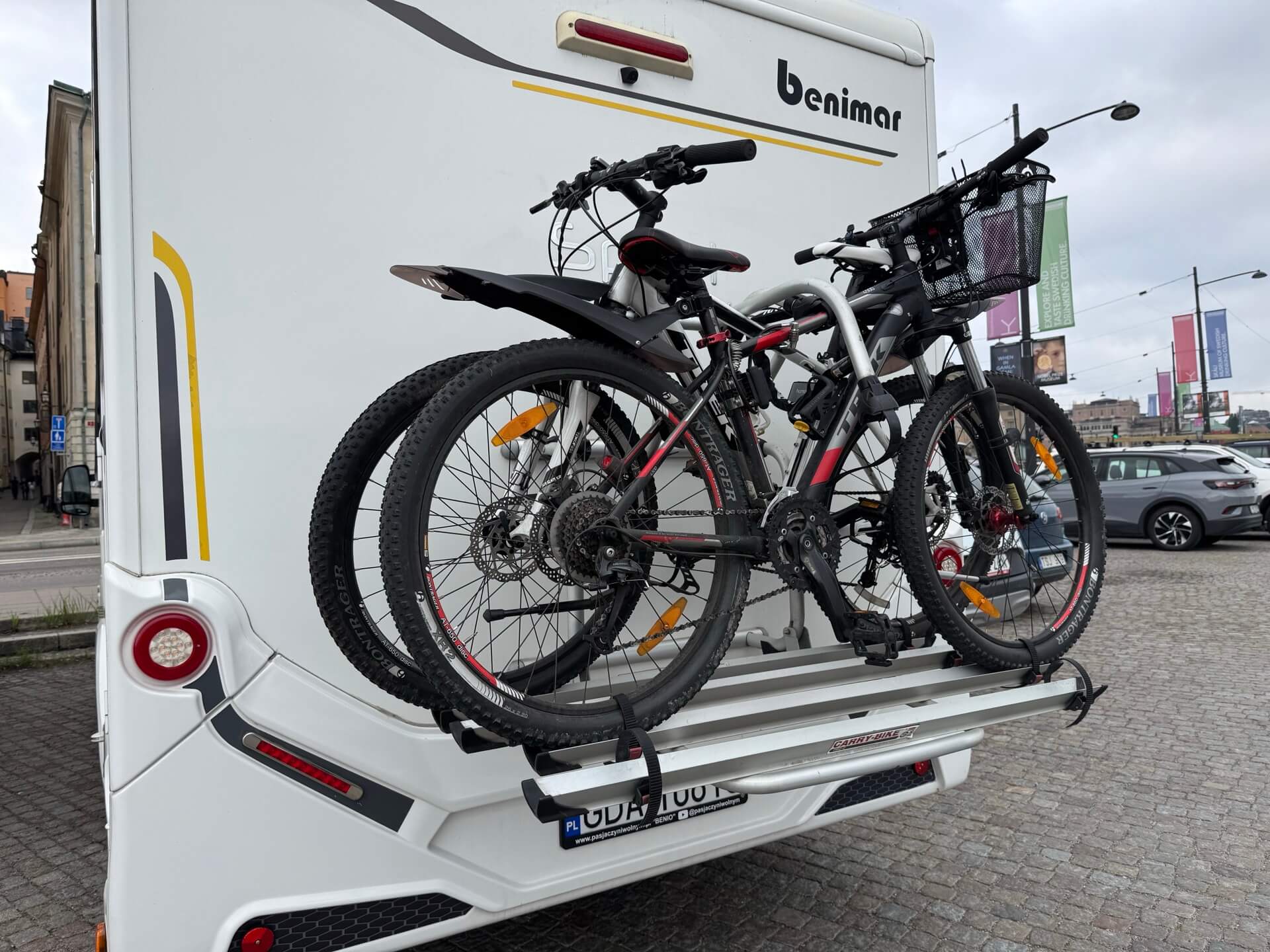 How I’m enjoying productive Motorhome (RV) holidays every year with my family bikes