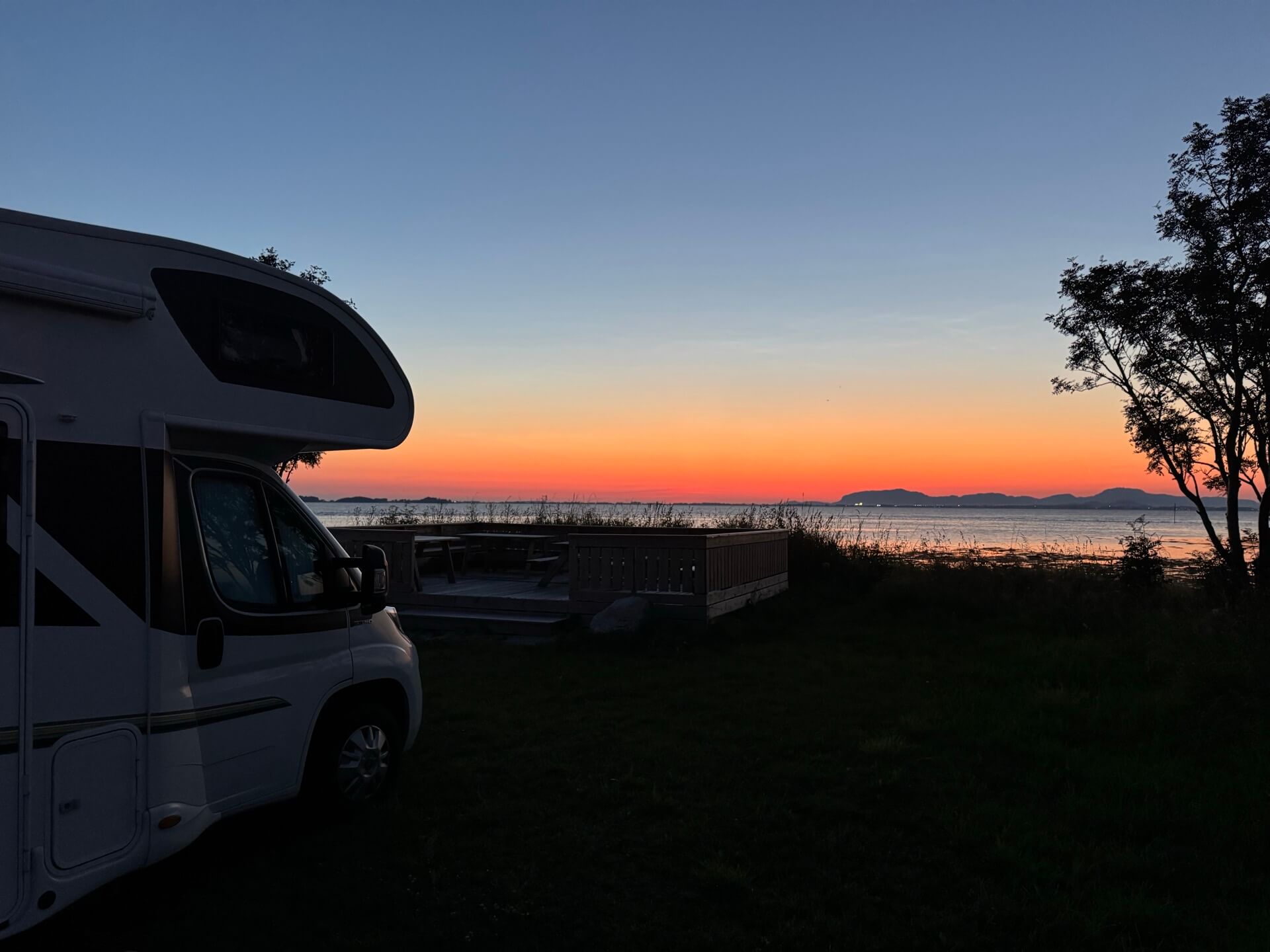 How I’m enjoying productive Motorhome (RV) holidays every year with my family sunset