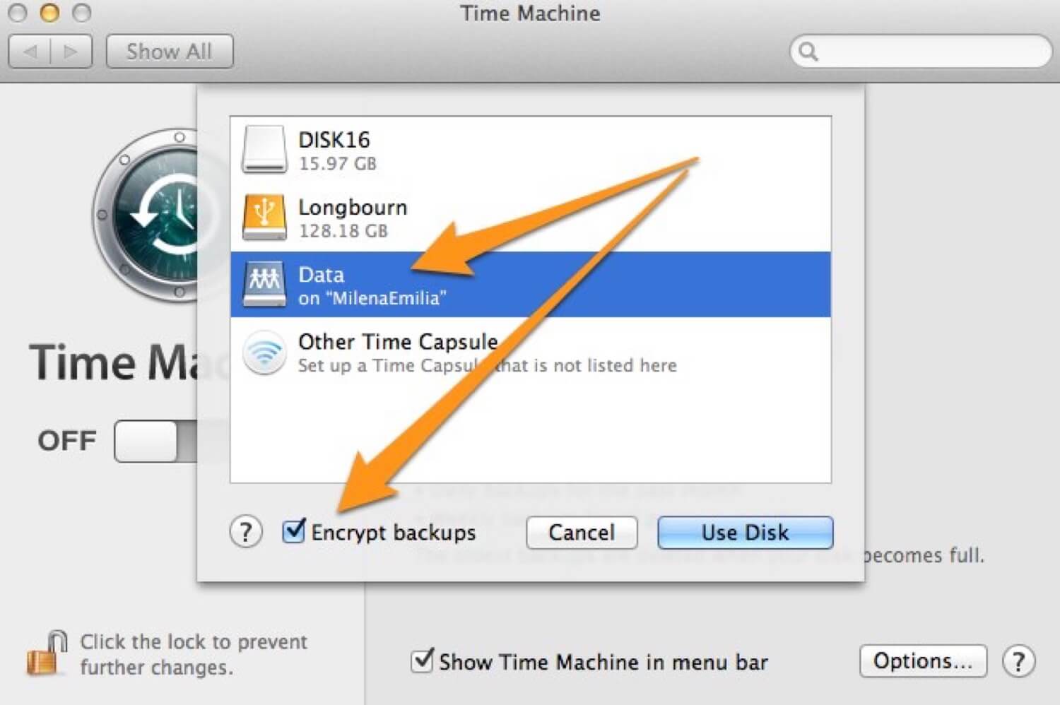 Time Machine Backup with Size Limit on Mac OSX Mountain Lion