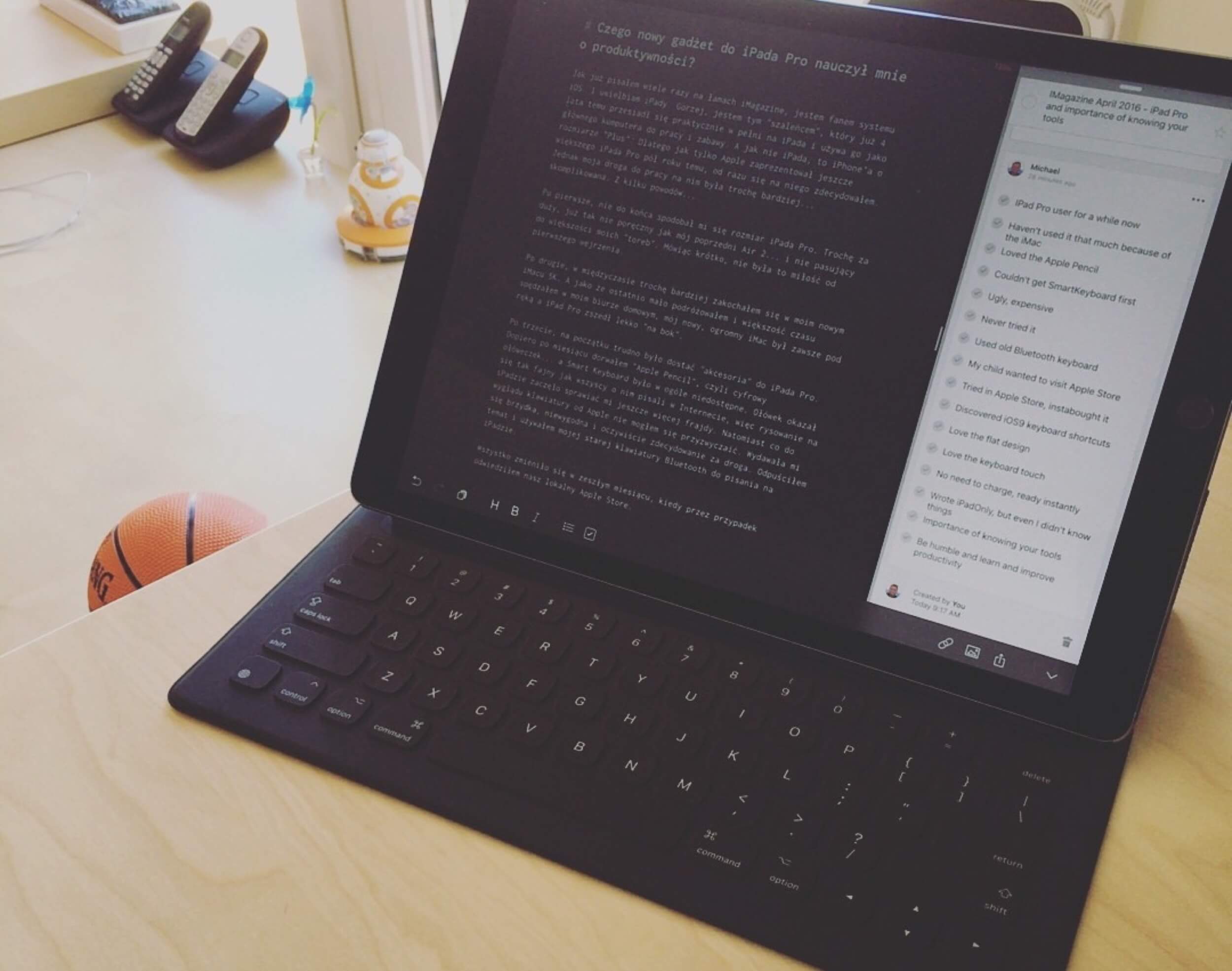 Czego nowy gadżet do iPada Pro nauczył mnie o produktywności?