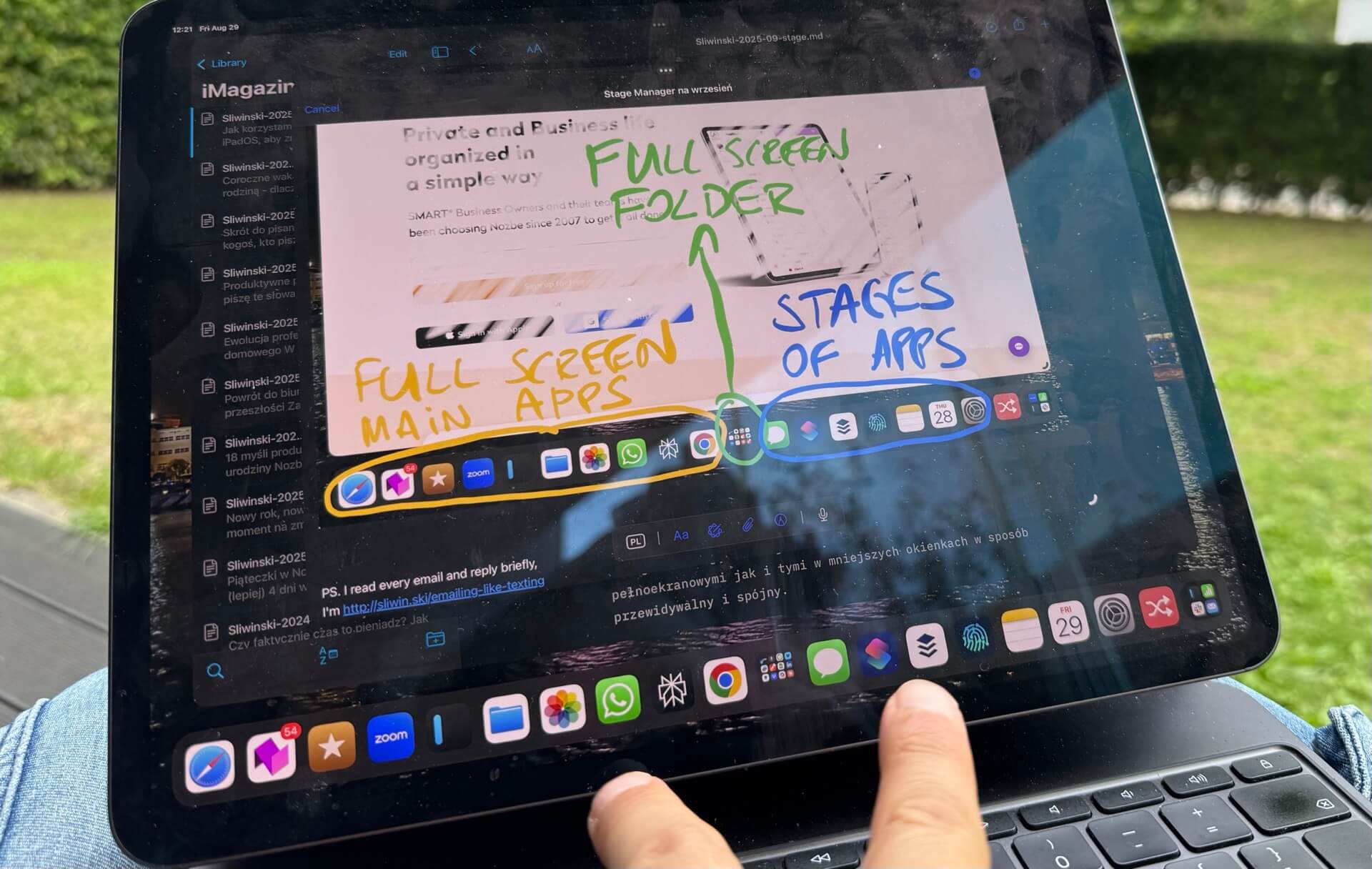 How I use Stage Manager in iPadOS18 for maximum productivity and focus