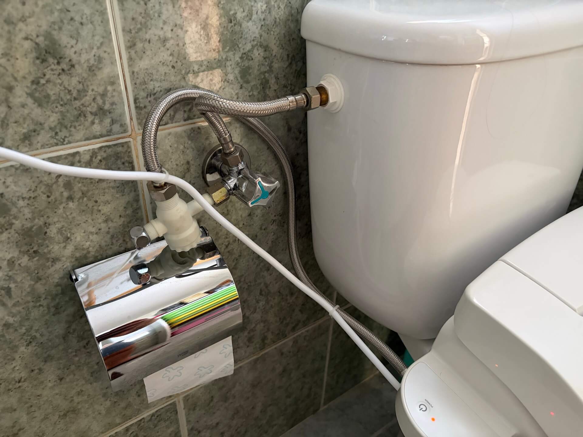 Japanese style toilet with built in bidet is glorious connect