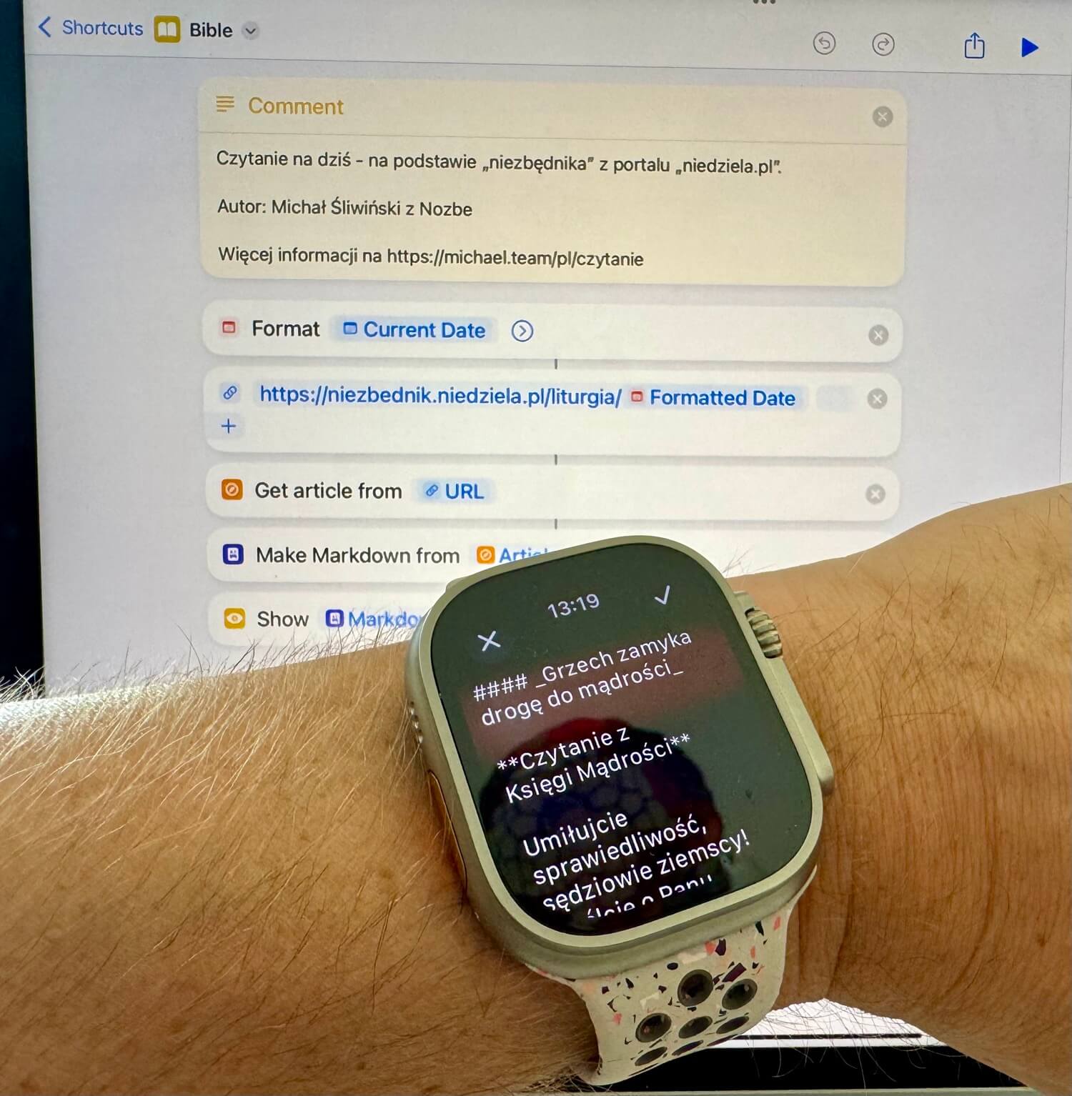 Why a small wrist guy switched to Apple Watch Ultra by Michael Sliwinski