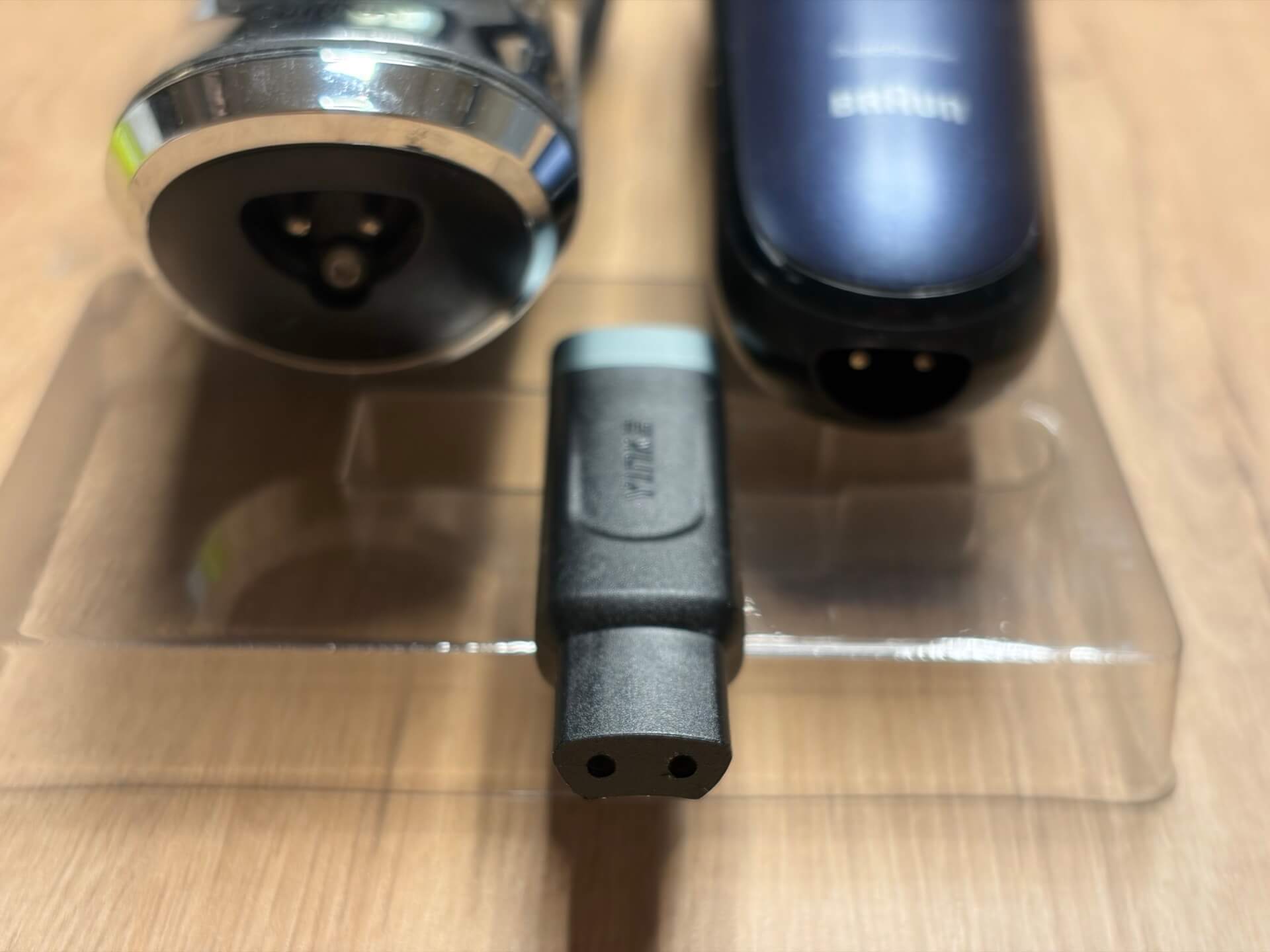 Life finds a way… to USB-C with adapters for Braun and Phillips… zoom