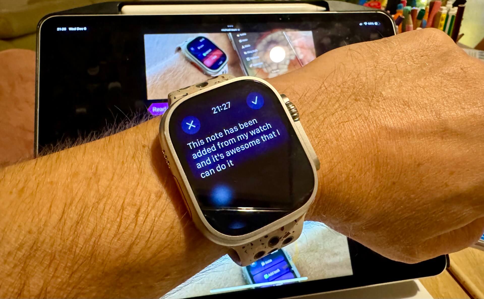 WatchNote Siri Shortcut - how to add and view a note on Apple Watch Ultra without an iPhone!