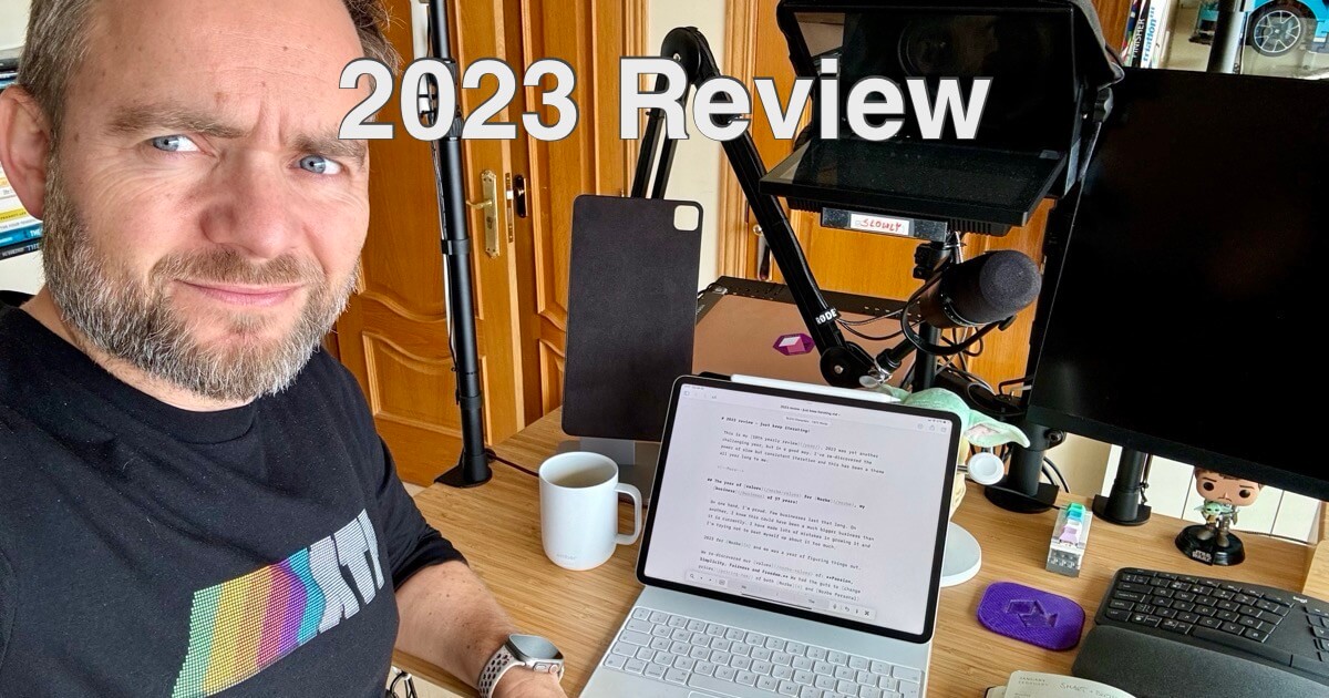 2023 review - just keep iterating!