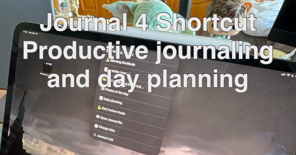 Journal 4 Shortcut - evening practice, morning gratitude and daily planning - upgraded!