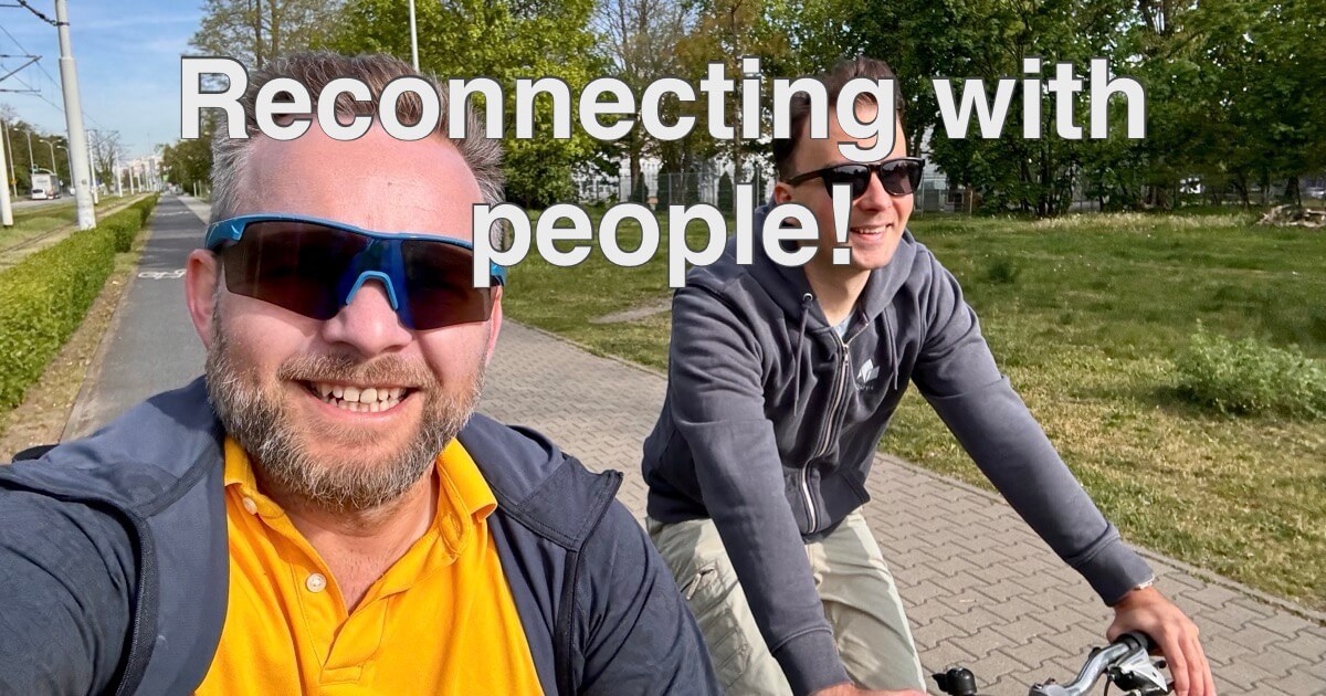 Visiting a city is an opportunity to reconnect with people, especially if you’re working remotely
